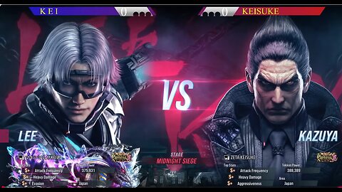T8 ▰ KEISUKE (#2 Ranked Kazuya) Vs KEI (#3 Ranked Lee) ▰ Tekken 8 High Level Gameplay