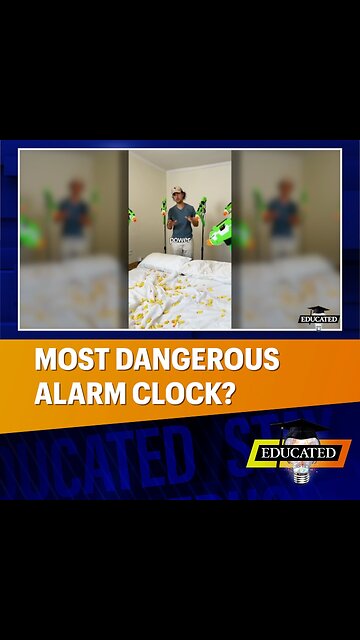 ⏰Don't Think You'll Sleep Through This Alarm Clock