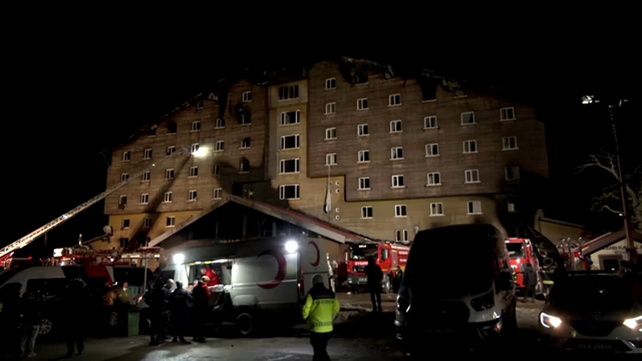 Turkey detains 11 over ski resort hotel fire that killed 79