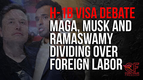 H-1B Visas Dividing MAGA? | HUGE DEBATE Over Foreign Labor on X