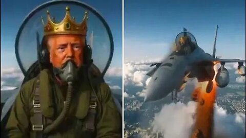 King Trump bombs Democrats and drug dealer Presidents with shit
