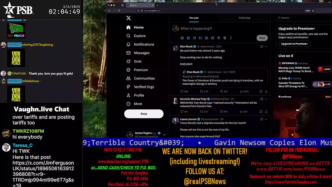 2025-03-04 02:00 EST - Show Time Open: