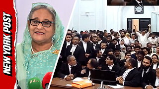 Cheers as former prime minister of Bangladesh sentenced to death