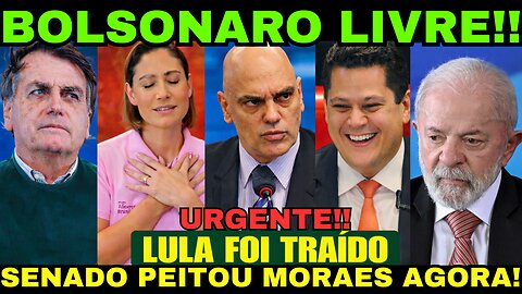 BOLSONARO ESTÁ LIVRE! SENADO PEITOU MORAES! VITORIA DA DIREITA! MINISTRO RENUNCIOU! LULA EM PÂNICO!