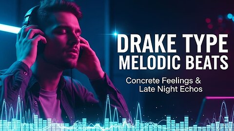 Drake Type Melodic Beats - Concrete Feelings & Late Night Echos
