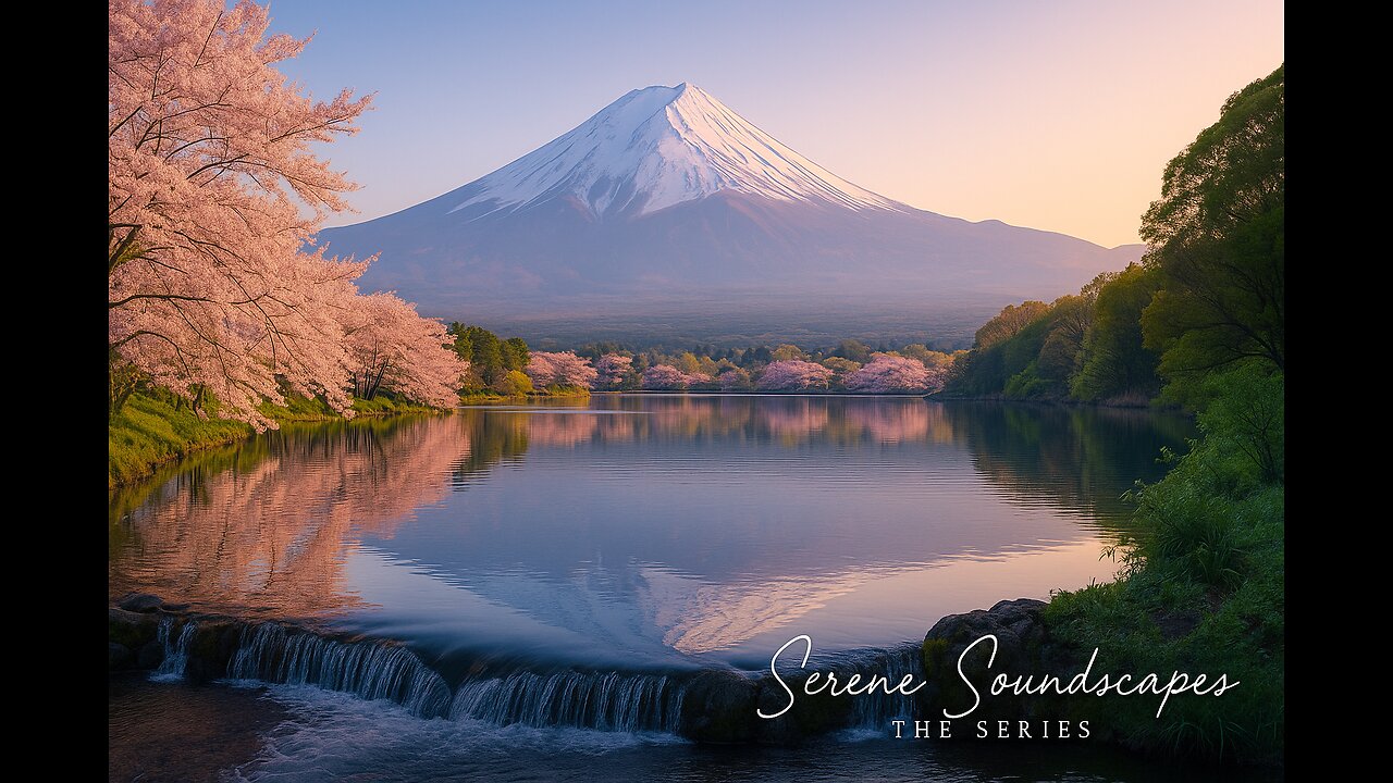 Calm Over Fuji | A Soothing Escape in Japan’s Sacred Mountain 🌿✨