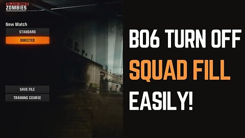 How to Turn Off Squad Fill in Black Ops 6 Zombies: Easy Guide!