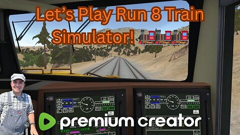 Let's Play Run 8 Train Simulator! 🚂🚂🚂🚂🚂