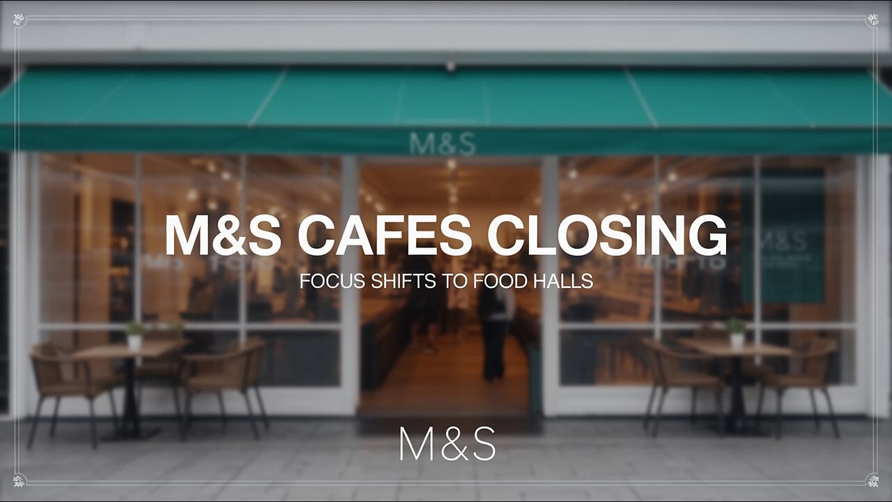 M&S Cafes Close Across UK | Strategic Shift to Food Halls