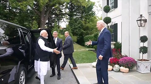 jo bidan and Narendra Modi meeting