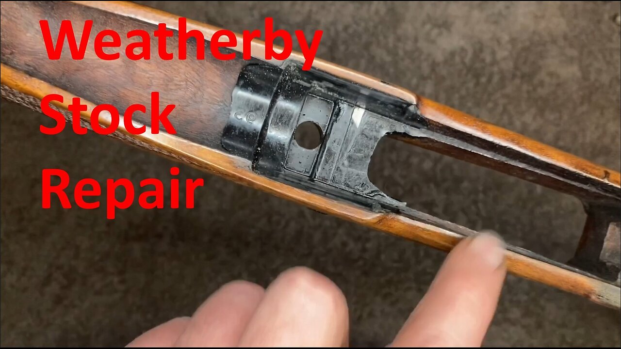 Weatherby Stock Repair & Refinish