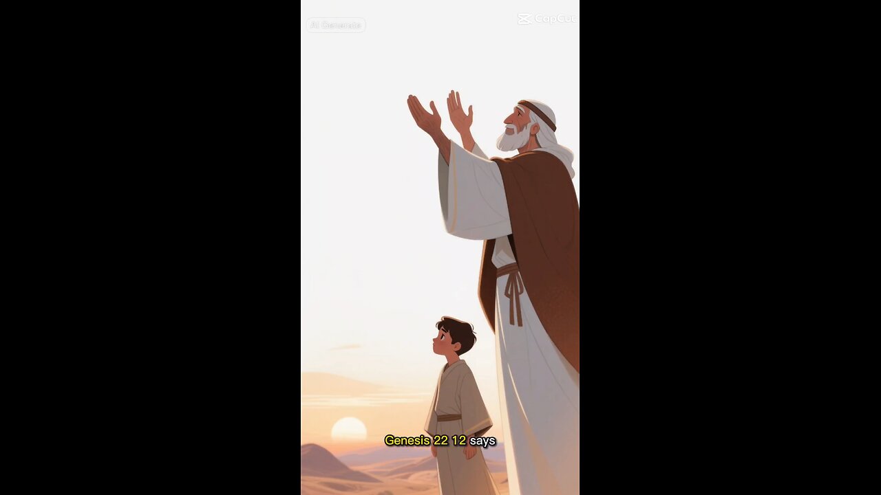 “Do not lay a hand on the boy… Now I know that you fear God, because you have not withheld from me..