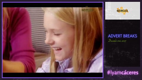 Challenge Advert Breaks - December 01st, 2007