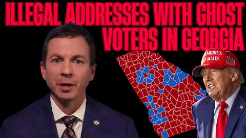 Ghost Voters: Georgia Senator Exposes Illegal Voter Addresses. Here’s Proof!