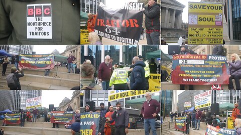 Birmingham 5: NO to DIGITAL ID –BBC MOUTHPIECE 4 TRAITORS. Save your SOUL, ‘YES’ to CHOICE & FREEDOM