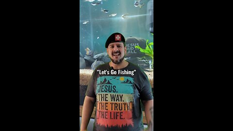 Let's Go Fishing #inspiration #fishing #gospel #treasure