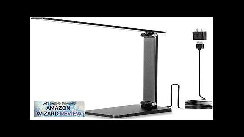 LED Desk Lamp for Home Office 3 Levels Dimmable Reading Desk Light Review