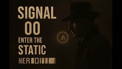 SIGNAL 00: Enter the Static (Noir Cosmic Horror ARG Mystery Series)