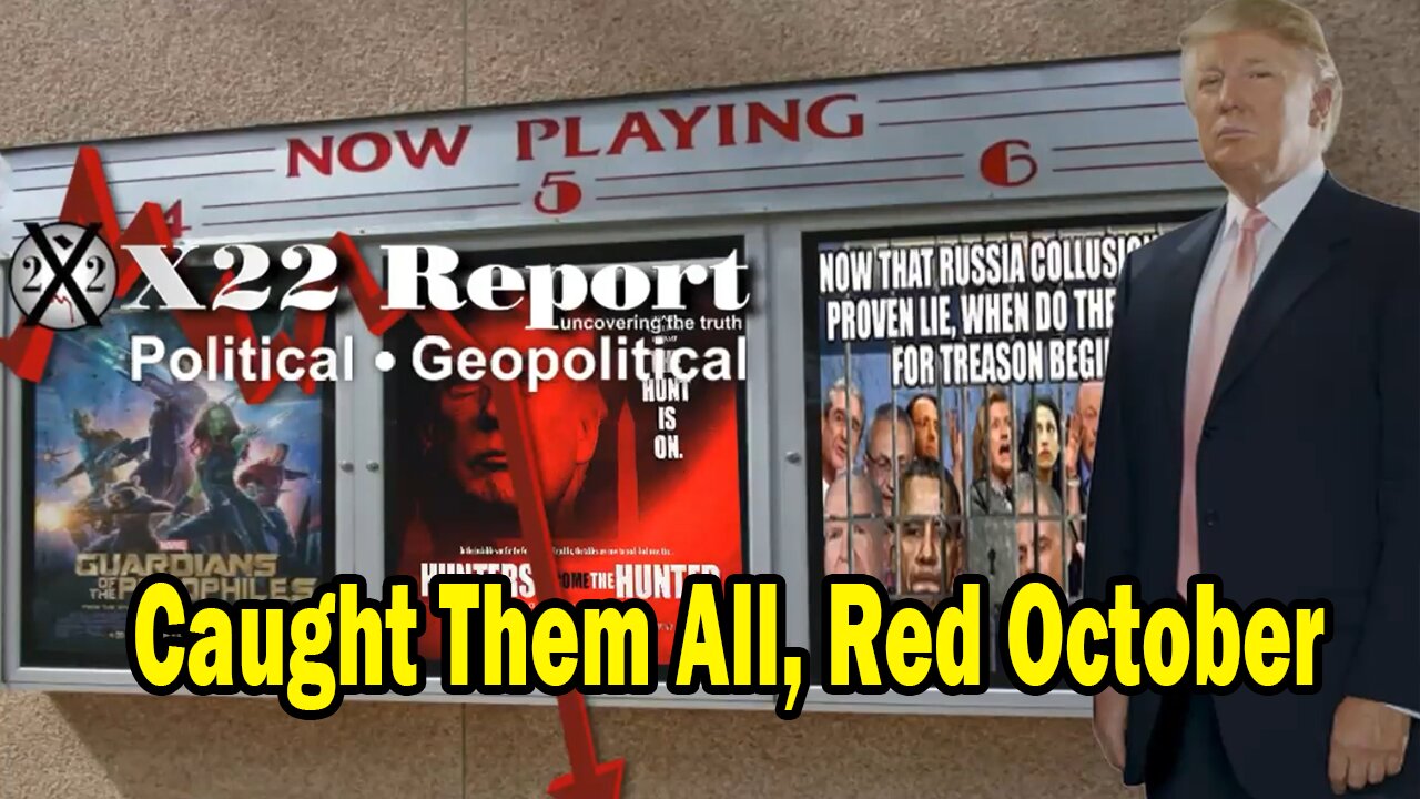 X22 Report - [DS] Panic, The People Are Being Prepared, House Cleaning, Caught Them All, Red October