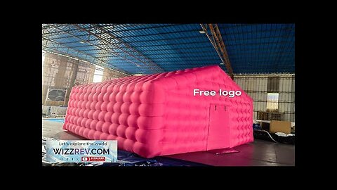 Alessia Cara Portable Pink Commercial LED Disco Light Night Club Tent Inflatable Review