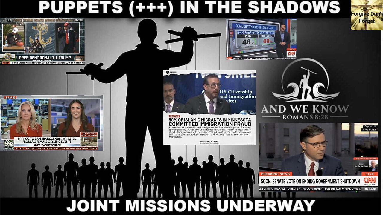 11/13/2025 Joint missions underway, STRINGS CUT, Ornament shows all, Iron EAGLE