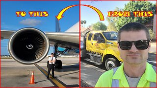 B767 Pilot from Tow Truck Driver - Career Change Update