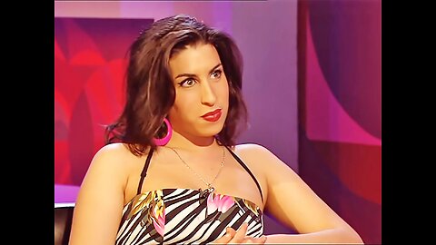 Amy Winehouse appears on The Jonathan Ross Show, March 19, 2004.