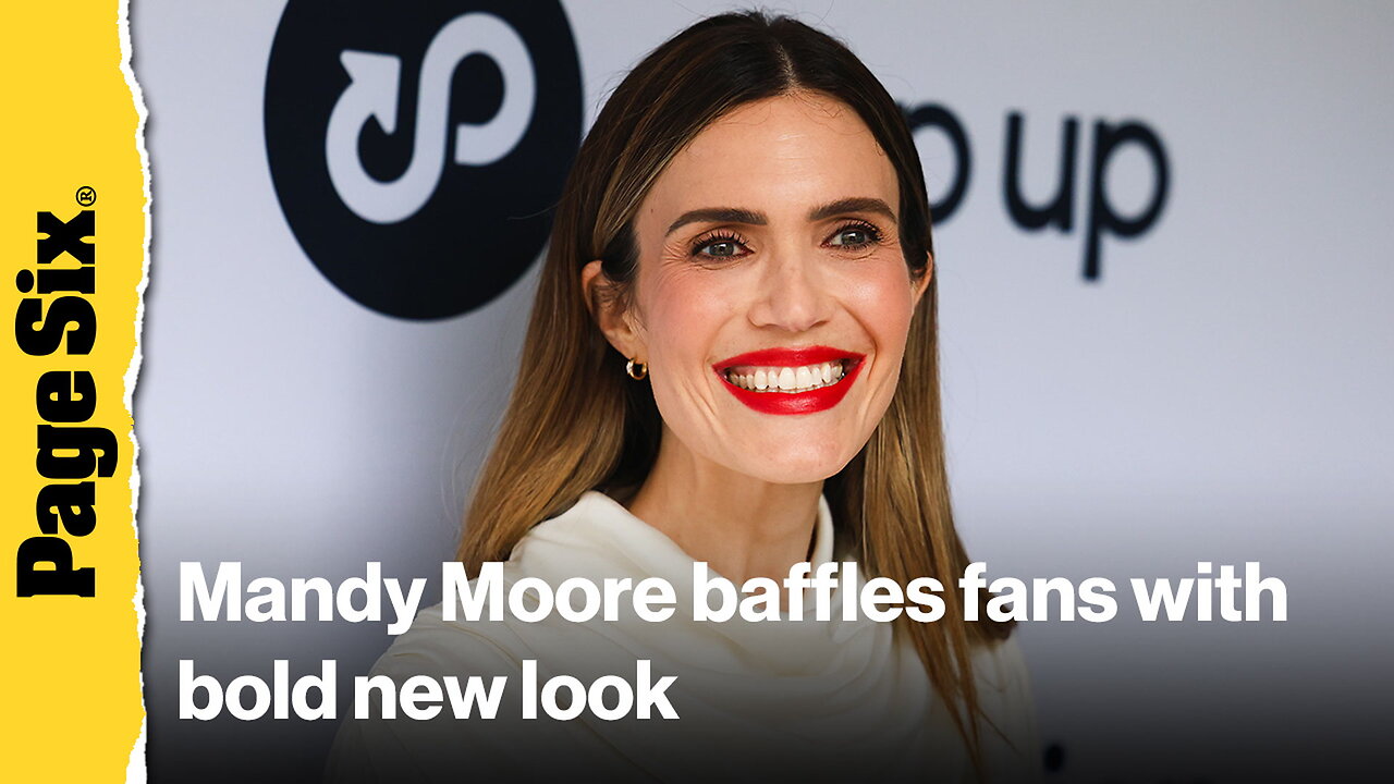 Mandy Moore baffles fans with bold new look