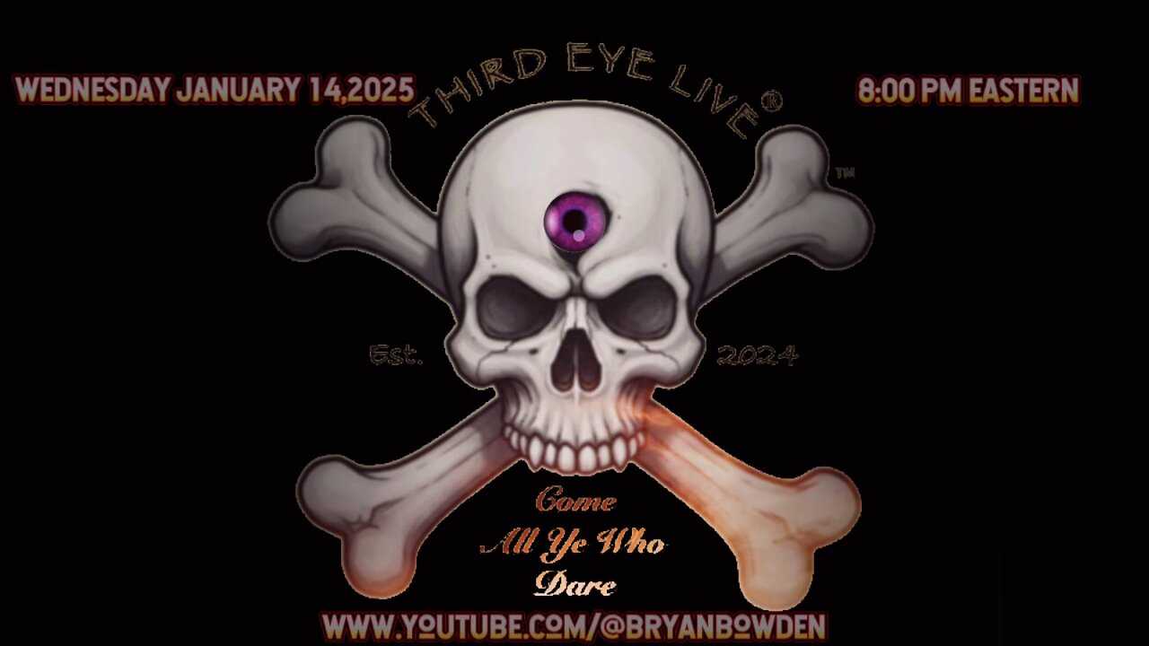 JV Noseworthy on Third Eye Live 1/14/26 8pm Eastern