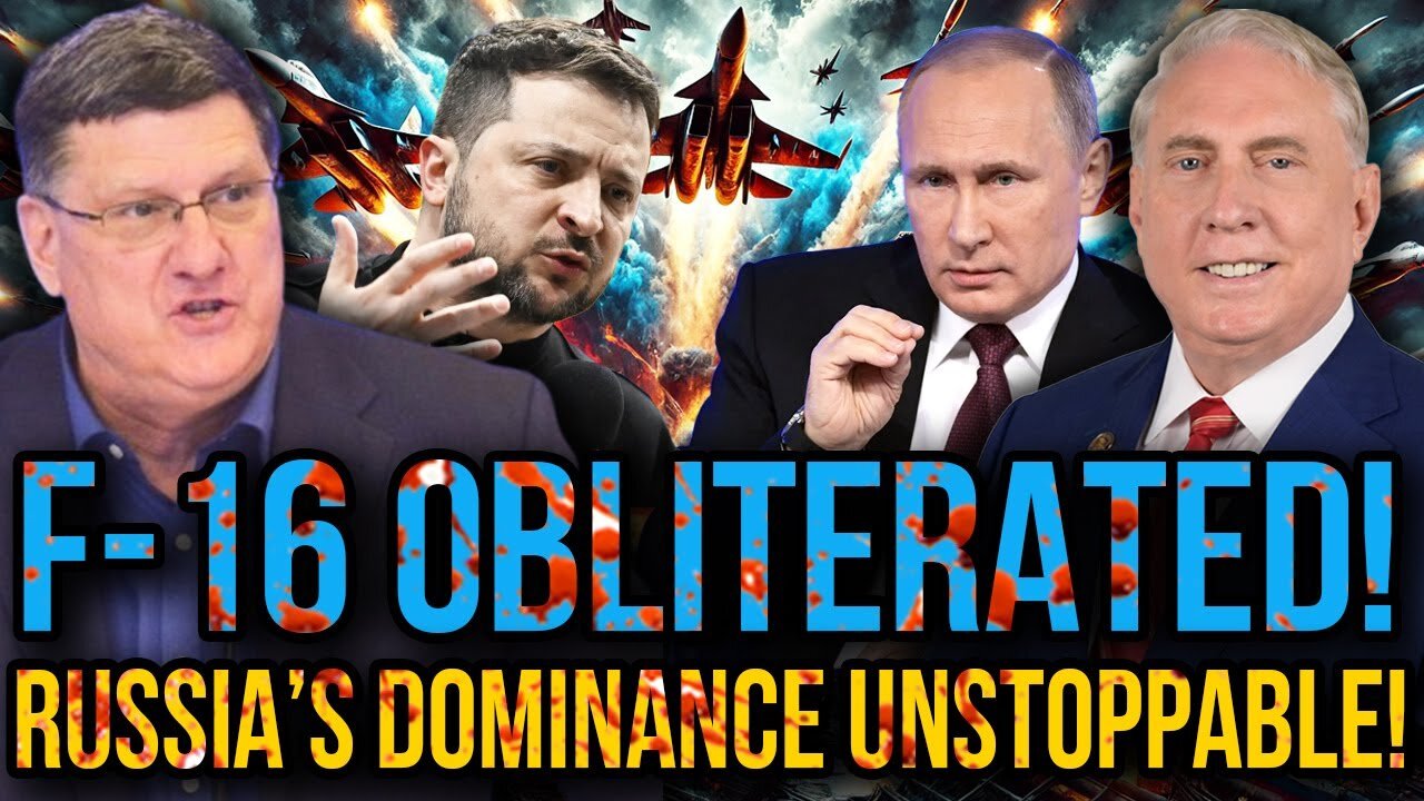 Scott Ritter & Douglas Macgregor: Russia Annihilates Ukraine’s F-16 Fleet – NATO's Power Collapses!