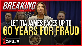 BREAKING: Letitia James Faces Up to 60 Years for Fraud