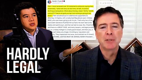 LAWYER EXPLAINS: Comey FINALLY Getting Nailed For Lying to Congress?