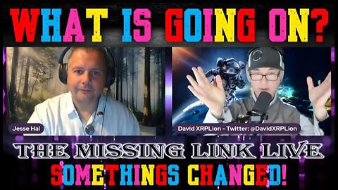 DavidXRPLion WHAT IS GOING ON SOMETHINGS CHANGED MUST WATCH TRUMP NEWS