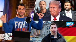 🔴 Trump Drops a Bombshell: Bongino’s FBI Takeover & Crowder in Germany Exclusive