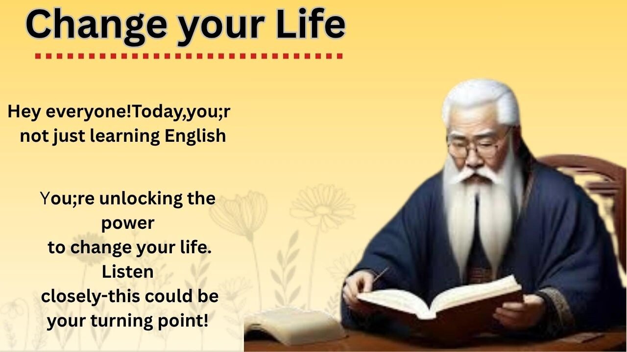 Transform Your Life | English Listening Practice | Level Up Your English Skills