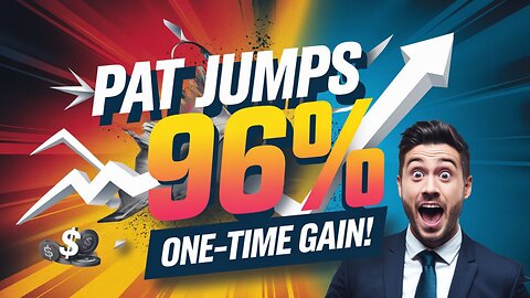 "Shriram Finance’s PAT jumps 96% on one-time gain | Finance Sector Analysis 📈"