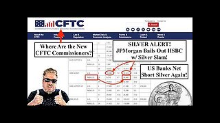 BIX WEIR | SILVER ALERT! JPMorgan Dumps Silver Longs to Bailout HSBC s Massive Silver Short Holding!