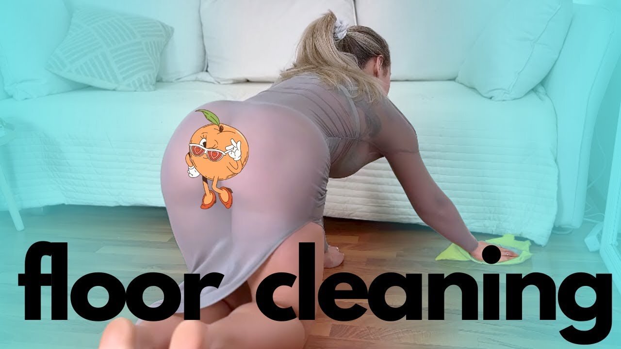 Clean With Me: 4K Floor Shine 🧹✨ | Housewife’s Secret Tips 🏠💖