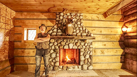 I Broke my Ankle Building a Master Bedroom Addition on my Off Grid Log Cabin