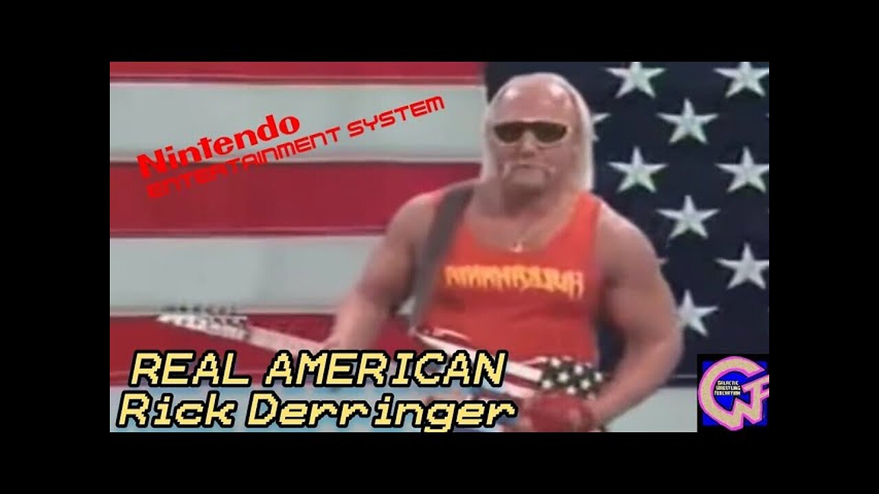"Real American" by Rick Derringer NES version - 8 Bit Music Video