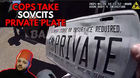 Fake Plate Goes Bye-Bye