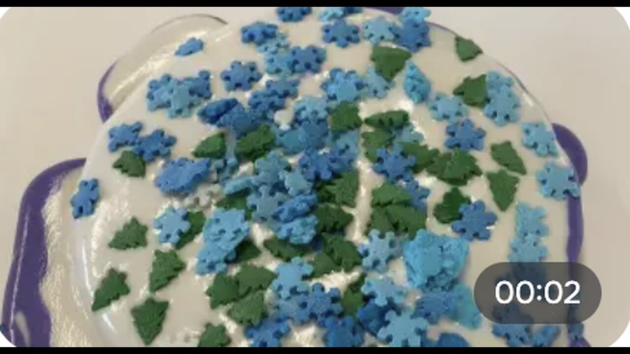 My cookie looks like Minecraft