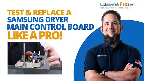 The Easy Way to Replace Your Dryer's Main Control Board Without a Technician!