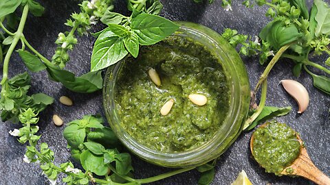 How to Make Homemade Basil Pesto?