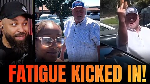 Black Homeless Woman Gives Trump Supporter Black Fatigue!