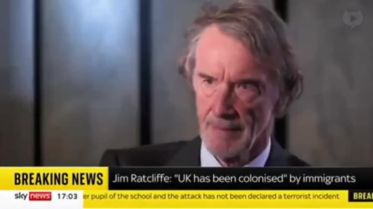 The UK's been colonized by immigrants