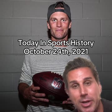 THE HISTORIC SPORTS MOMENT OF OCTOBER 24th, 2021