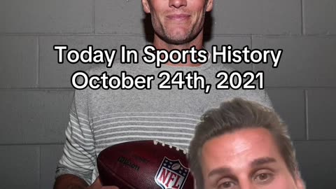 THE HISTORIC SPORTS MOMENT OF OCTOBER 24th, 2021