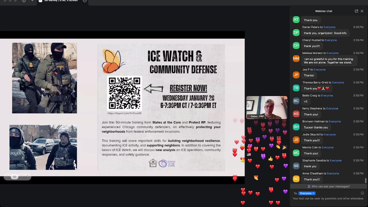 ICE Watch Training 2026-01-25