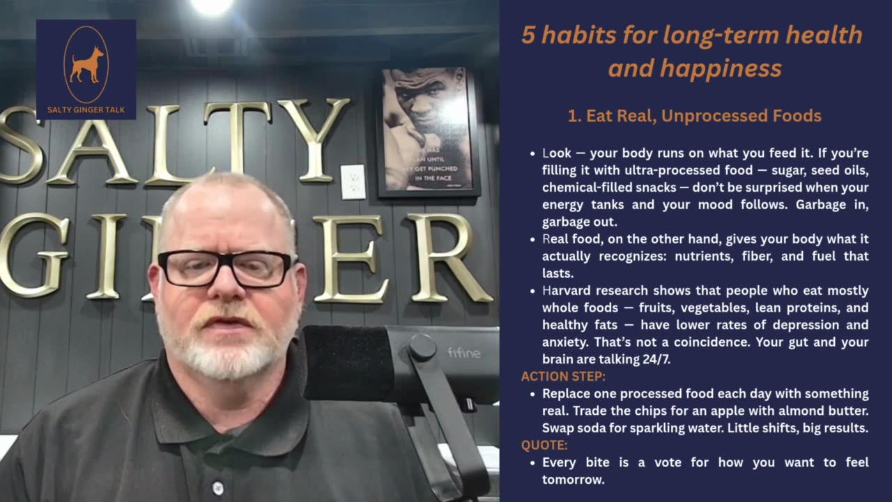 5 Habits for Long-Term Health & Happiness